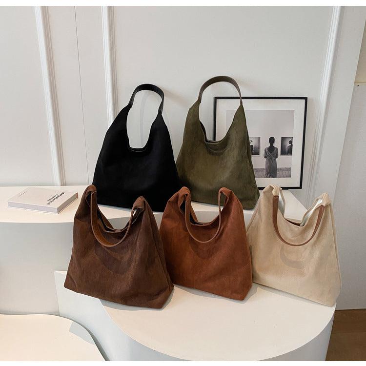 Luxuriöse Wildleder-Tote-Bag – Das Must-Have-Accessoire für den Herbst
