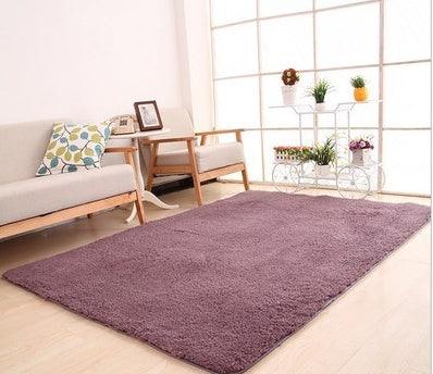 Weißes Plüsch Teppich Luxus für Zuhause