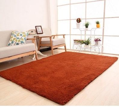 Weißes Plüsch Teppich Luxus für Zuhause