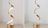 Moderne LED-Tischlampe mit Fernbedienung