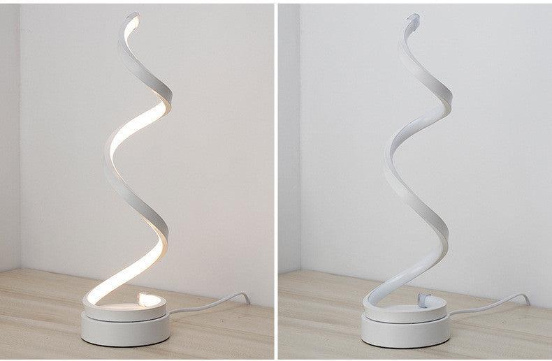 Moderne LED-Tischlampe mit Fernbedienung