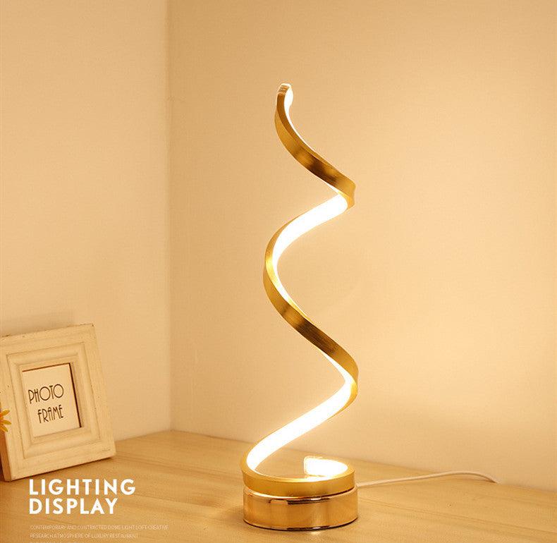 Moderne LED-Tischlampe mit Fernbedienung