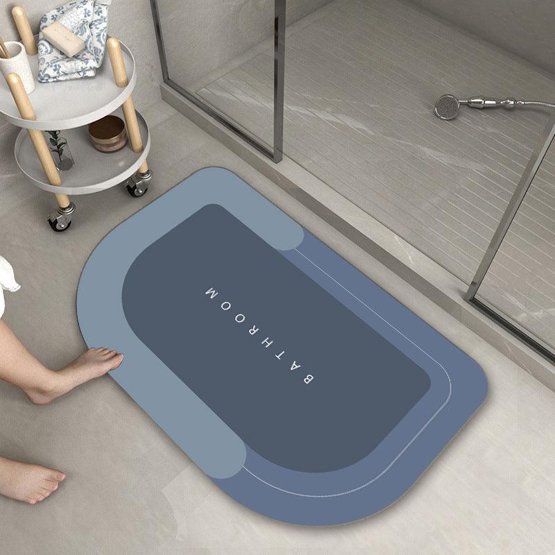 Badematte Bambus Badematte Schnell trocknend und saugfähig
