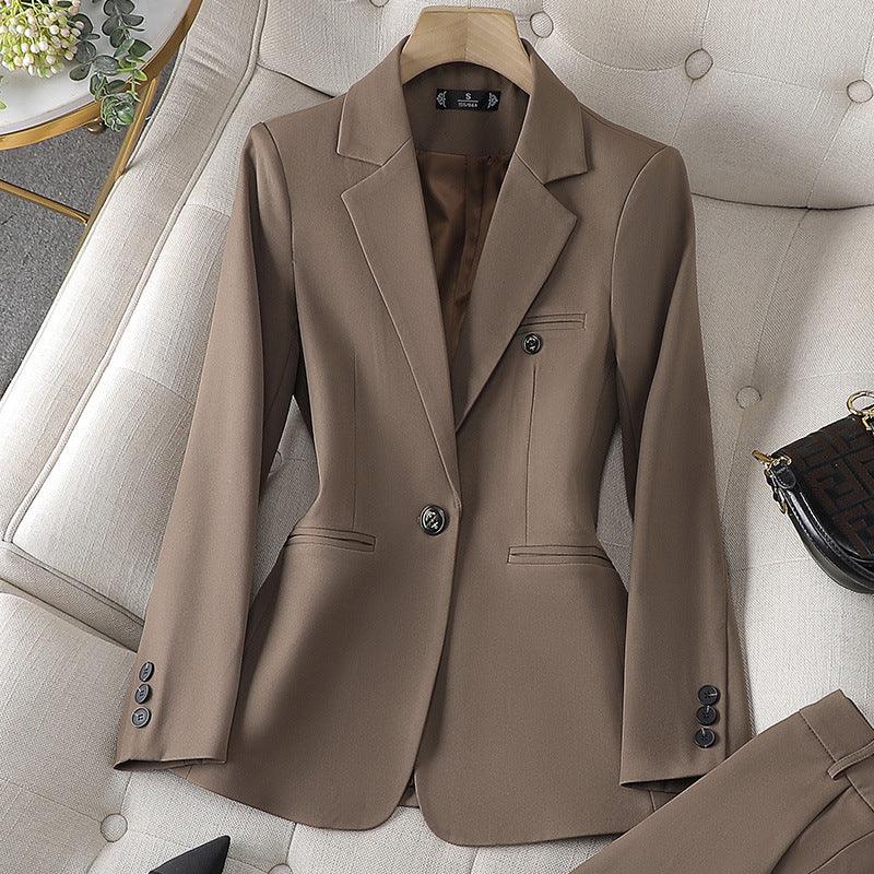 Neuer Damen Herbst Winter Langarm Anzug