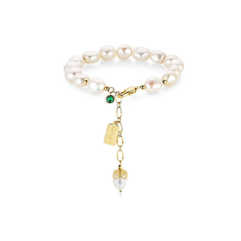 Zirkonia Perlen Armband