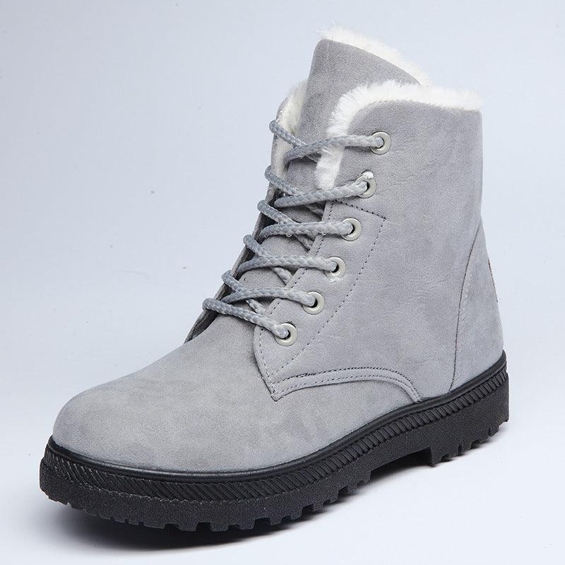Luxuriöse Winter Schneestiefel für Damen - Warm mit Kunstfell gefüttert