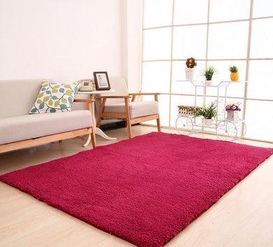 Weißes Plüsch Teppich Luxus für Zuhause
