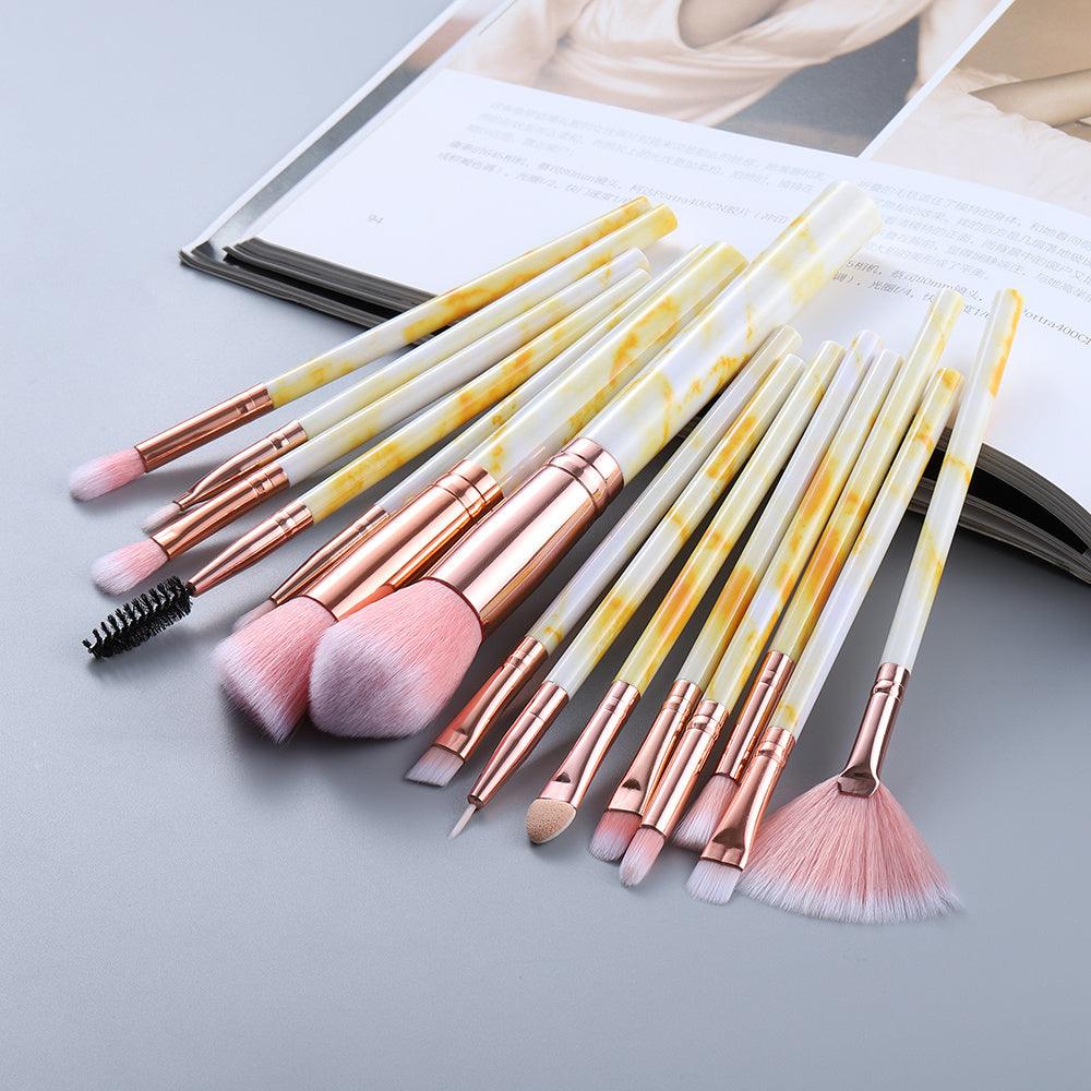 Eleganter Make-up Pinsel Set