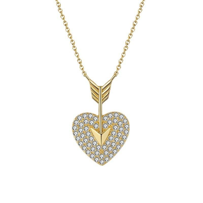 Herz Diamant Halskette