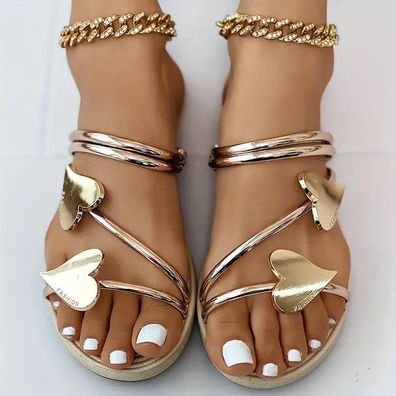 Herz Flip-Flops Sommer