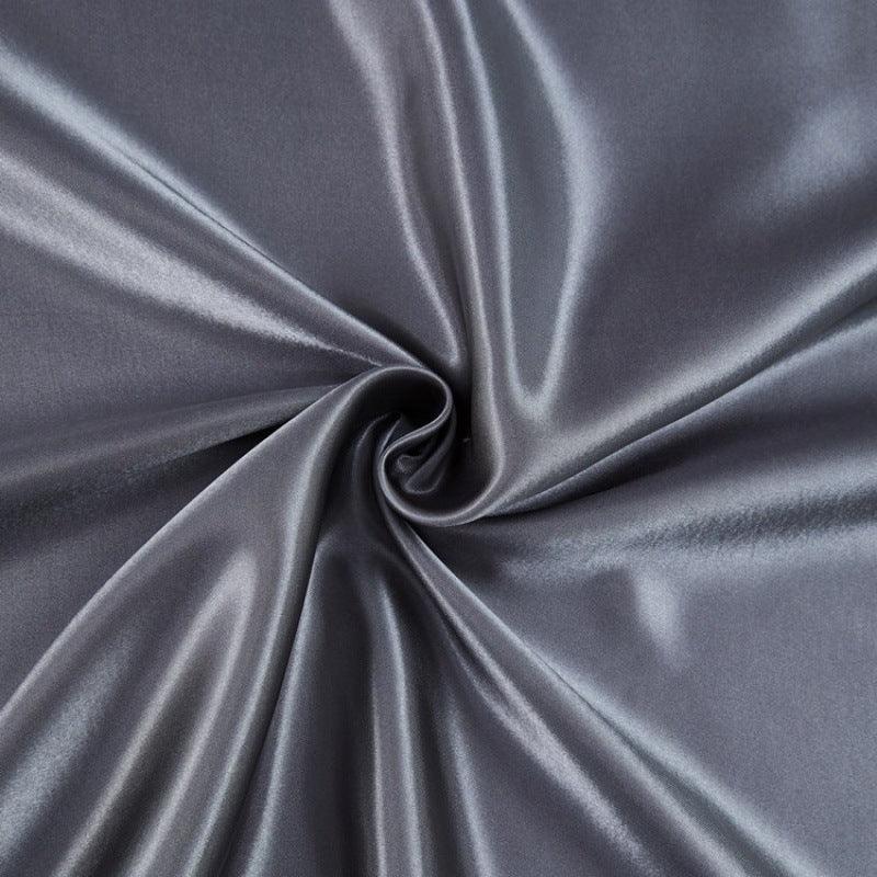 Elegante Bettwäsche-Set in Uni-Farben, 4-teilig