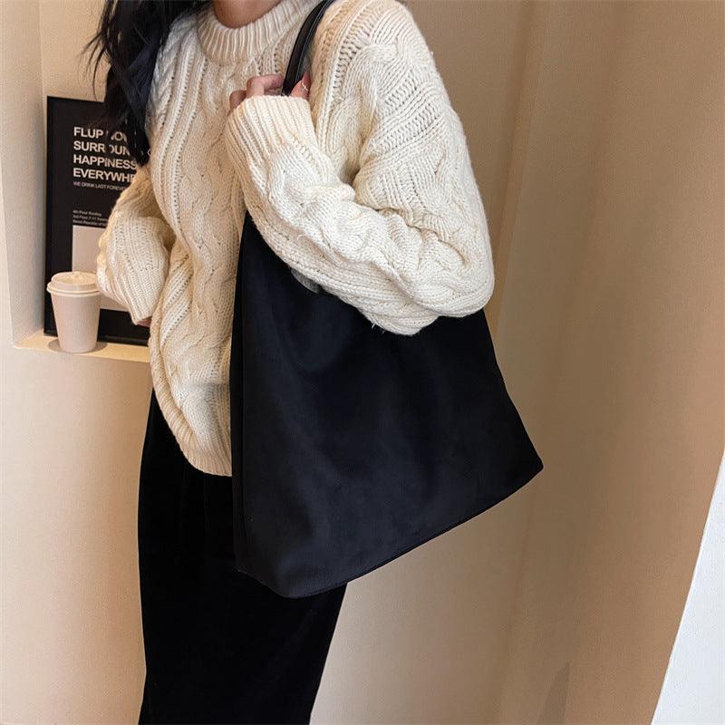 Luxuriöse Wildleder-Tote-Bag – Das Must-Have-Accessoire für den Herbst