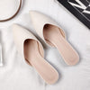 Geschlossene Spitze Halbsandalen Damen - Bequeme Flats für den Outdoor-Stil