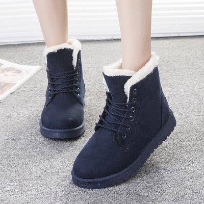 Luxuriöse Winterstiefel für Frauen - Snow Boot mit Plüsch-Innensohle