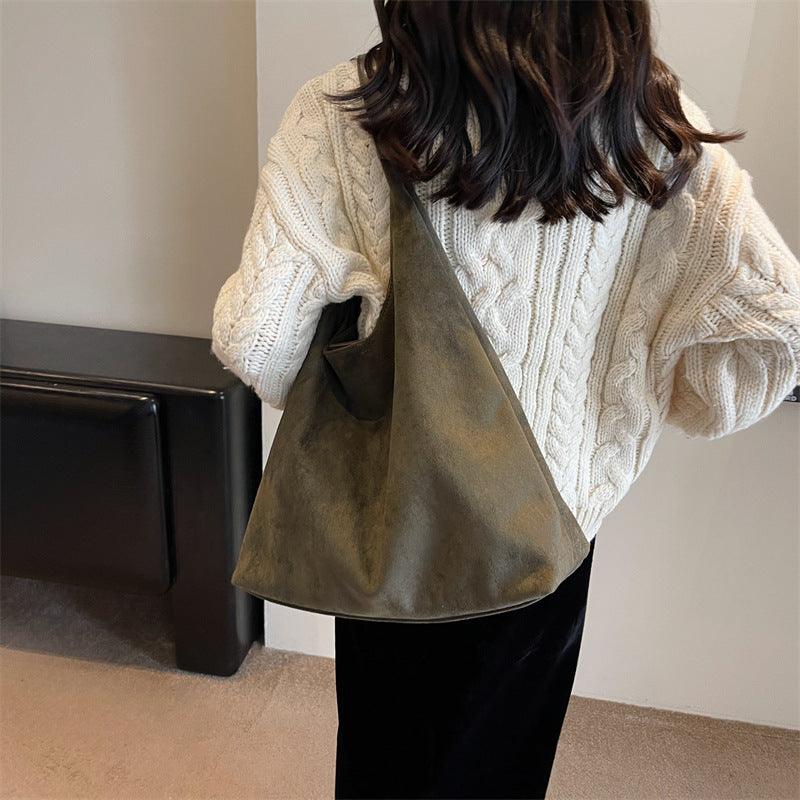 Luxuriöse Wildleder-Tote-Bag – Das Must-Have-Accessoire für den Herbst