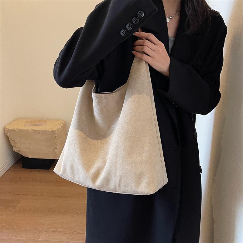 Luxuriöse Wildleder-Tote-Bag – Das Must-Have-Accessoire für den Herbst